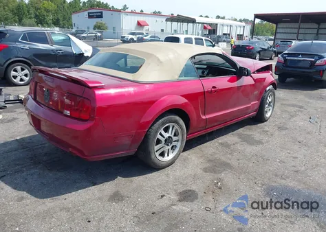 2005 Ford Mustang Gt из США, поврежденный, VIN 1ZVFT85H855193777